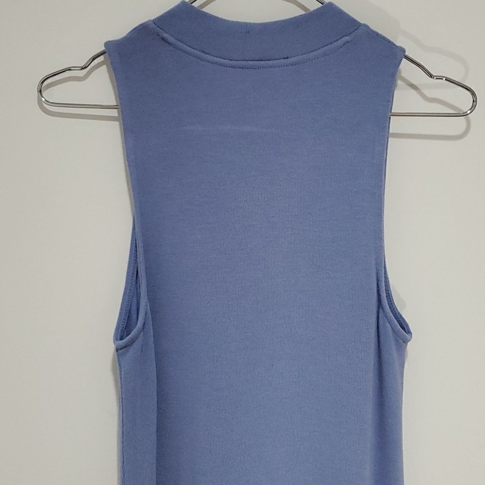 LE chateau blue sleeveless dress - Picture 4 of 7